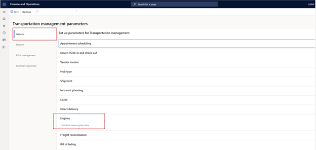 Finance and Operations dashboard